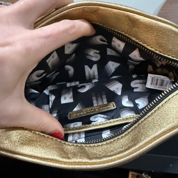 ❌sold❌Marc Jacobs FLASH Gold Metallic Leather Camera Crossbody Bag - Picture 8 of 8